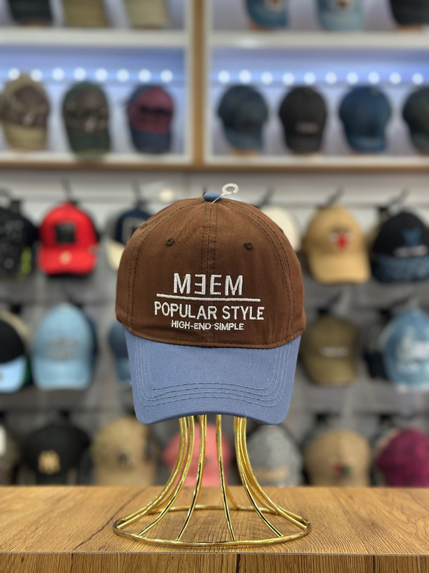 کلاه بیسبالی وارداتی MEEM | رنگ ثابت، قابل شستشو، کتان باکیفیت