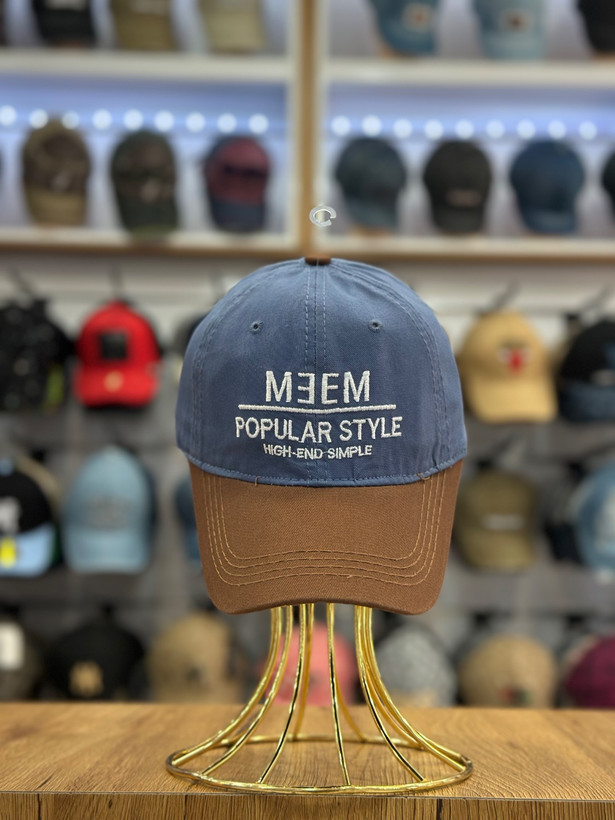 کلاه بیسبالی وارداتی MEEM | رنگ ثابت، قابل شستشو، کتان باکیفیت
