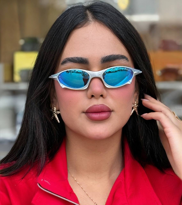 عینک ورزشی اوکلی مدل Pink Mirror
