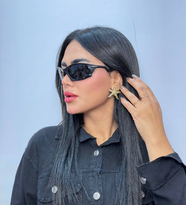 عینک آفتابی اوکلی با دماغی جداشونده